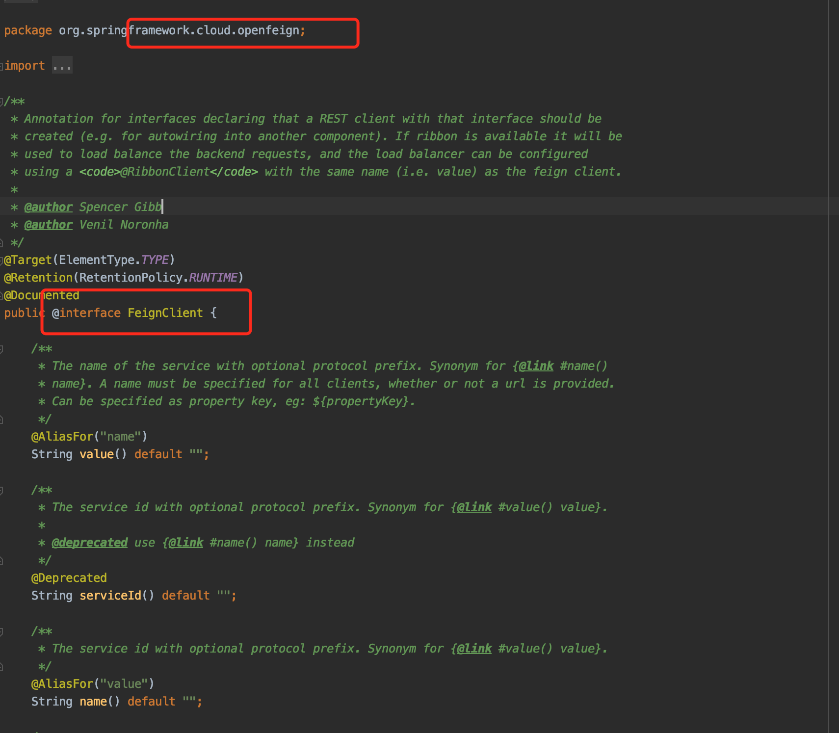 FeignClient source